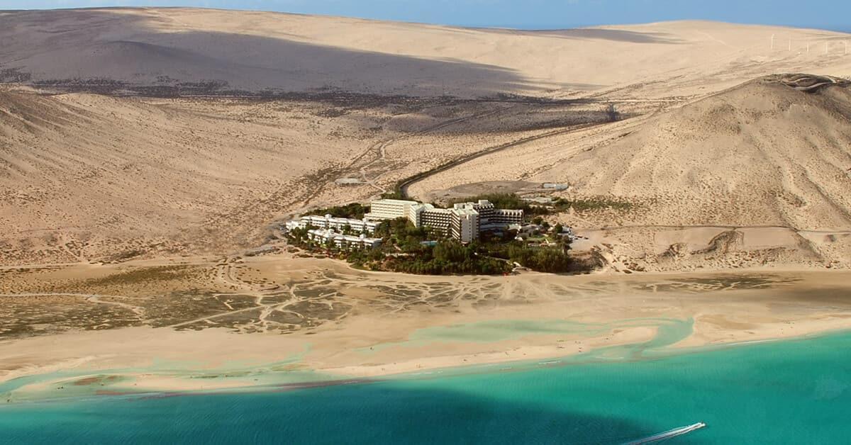 Paradisus By Melia Fuerteventura Costa Calma Exterior photo Aerial view of the resort